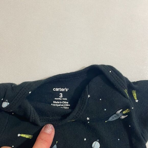 Carters Space Themed Onesie/ Pant - Picture 4 of 6